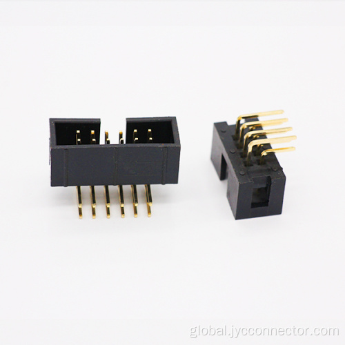 SMD Box Header Connector Right angle simple Box Header Connector Supplier